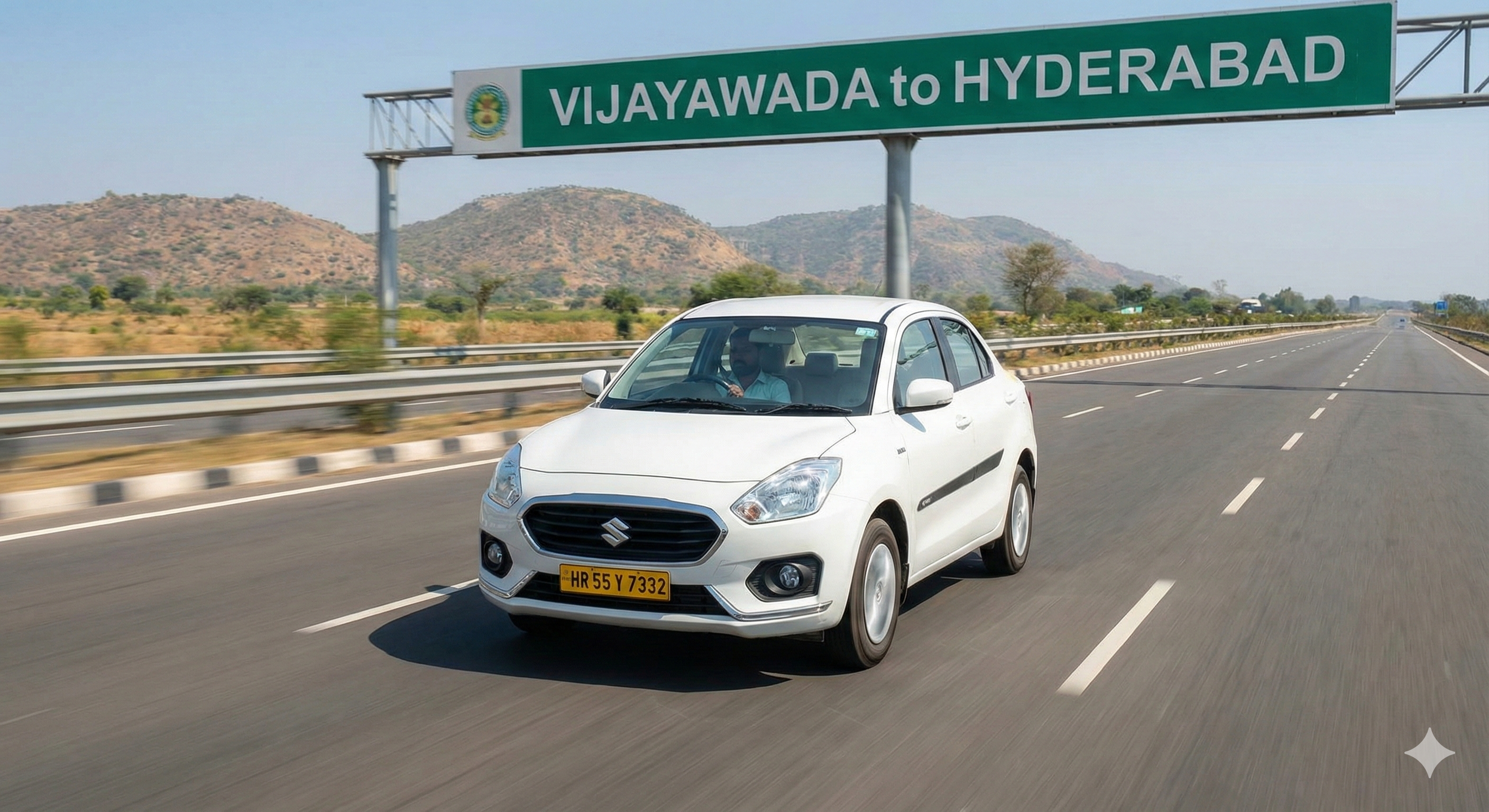 Vijayawada to Hyderabad Taxi Service