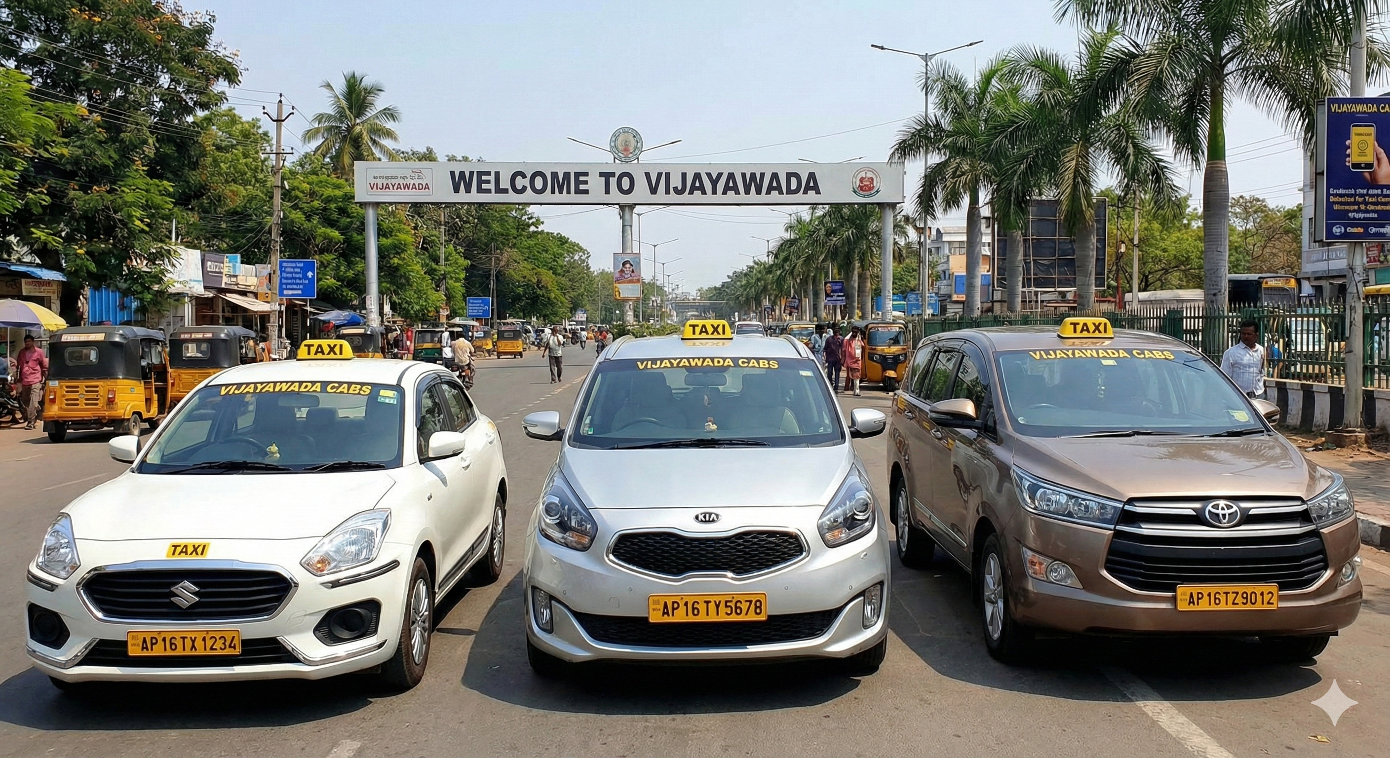 Cabs in Vijayawada - Airport Transfers 24/7