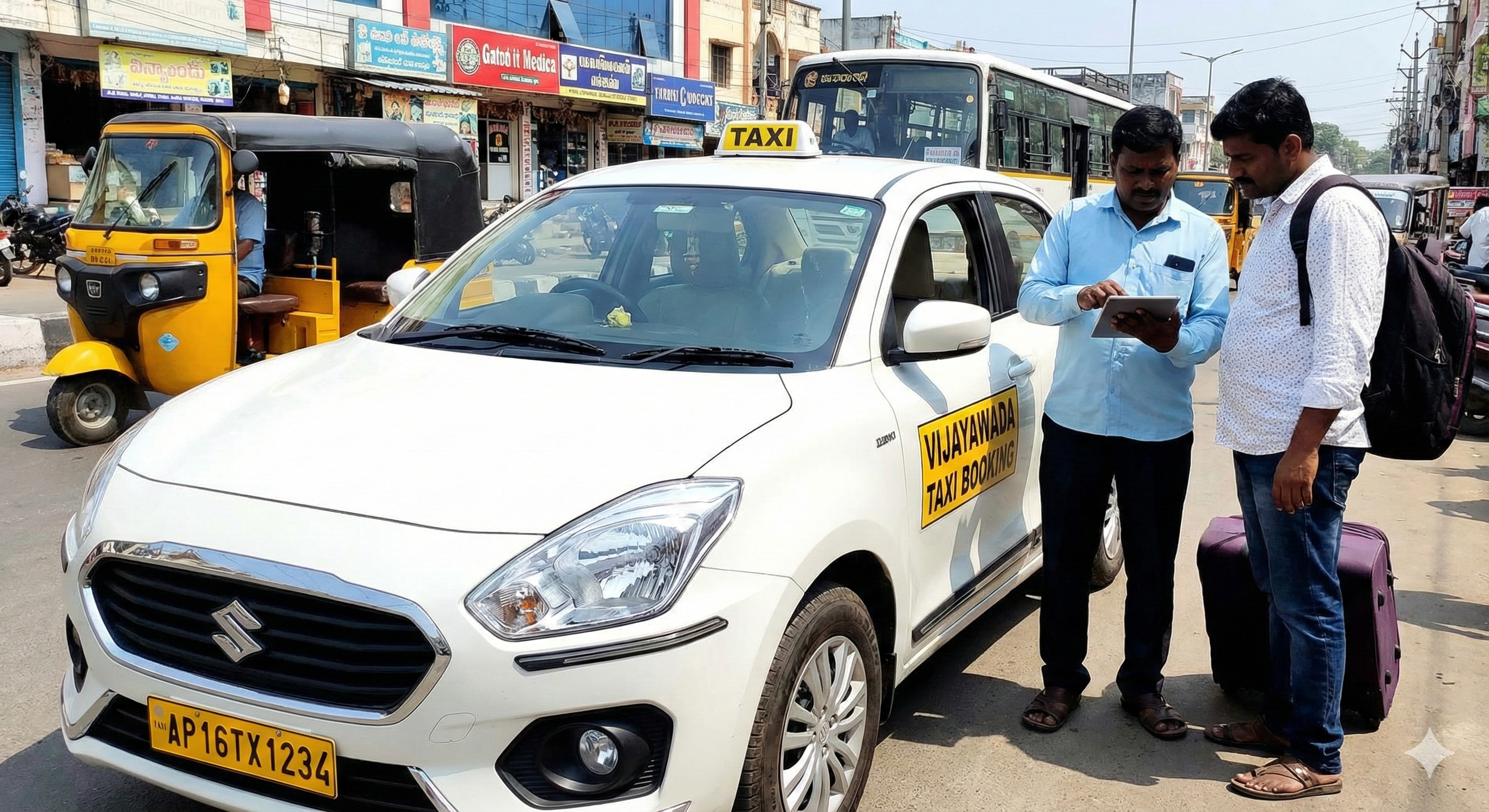 Taxi Booking Vijayawada Online